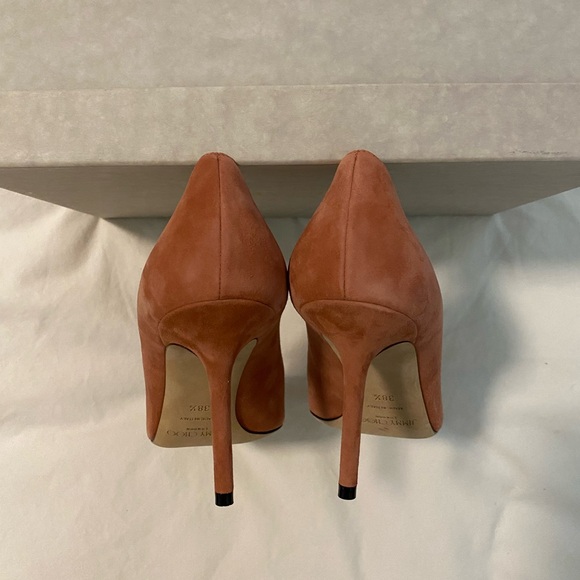 Jimmy Choo Love 85 Pump in Rosewood Suede sz38.5 - Picture 9 of 10